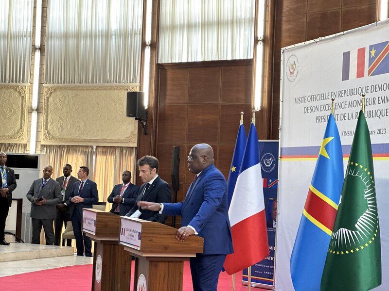 "La RDC n'est pas un butin de guerre", Emmanuel Macron