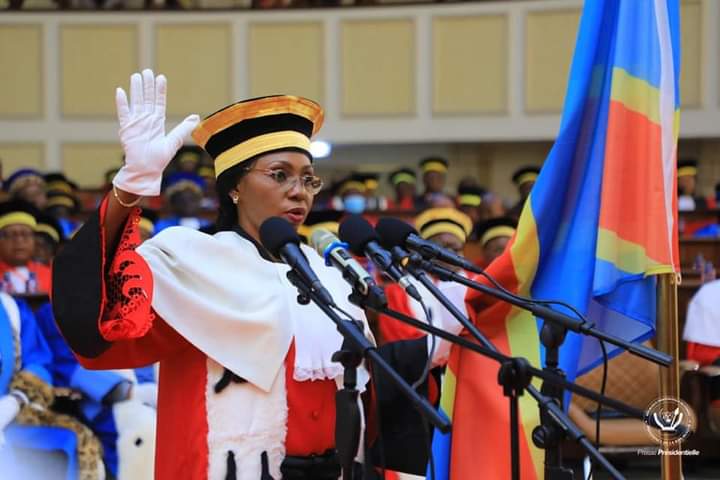 RDC/Justice : des hauts magistrats dont Marthe Odio ont prêté serment devant le président Tshisekedi